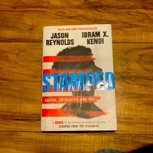 Hard Cover Book Stamped